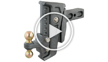 Curt Rebellion XD ShockDrop Hitch