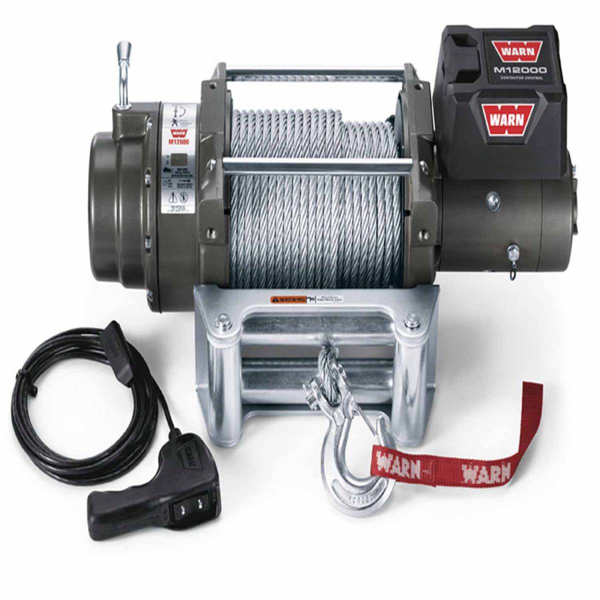 WARN® M12 SelfRecovery Winch Titan Truck Equipment