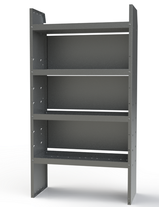 Kargo Master - Kargo Master 32" x 60" Tall EZ Adjustable Van Shelf (48324)