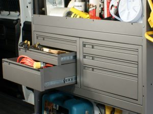 Storage Drawers & Cabinets for Commercial Vans