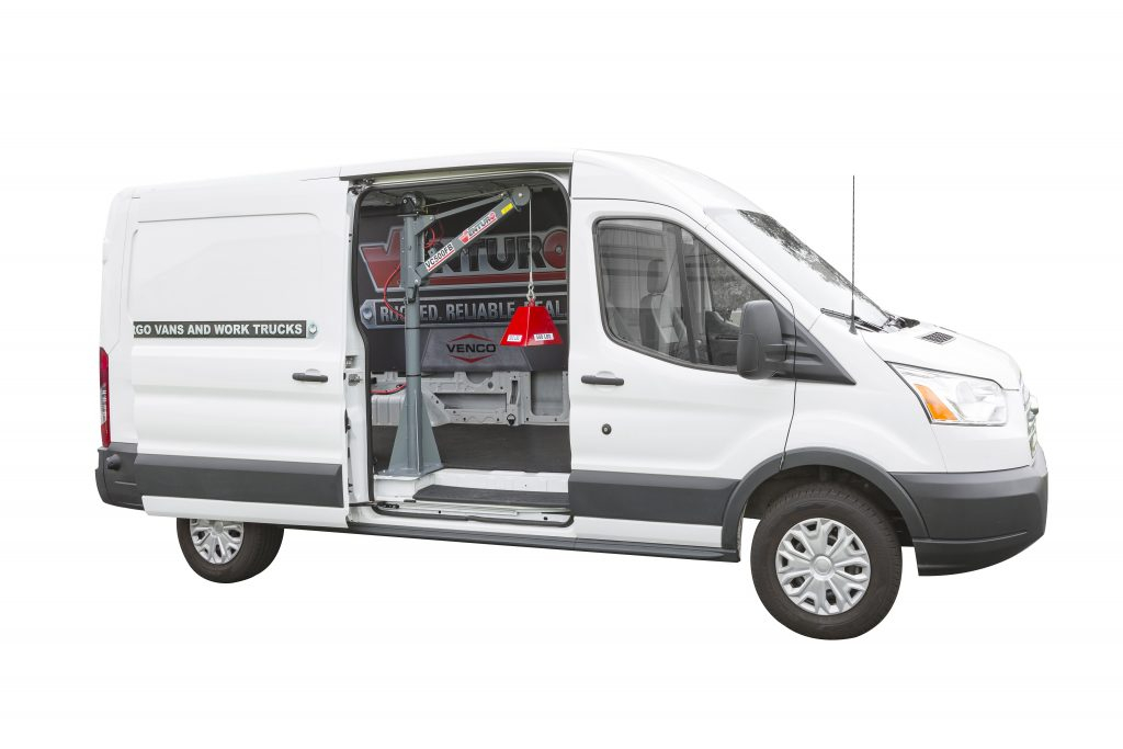 Venturo Venturo Side Door Van Crane | Titan Truck Equipment