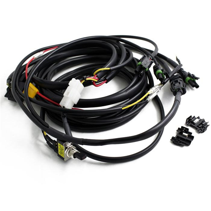 Baja Designs - Baja Designs | Squadron/S2 Wire Harness 3 Light Max 325 Watts