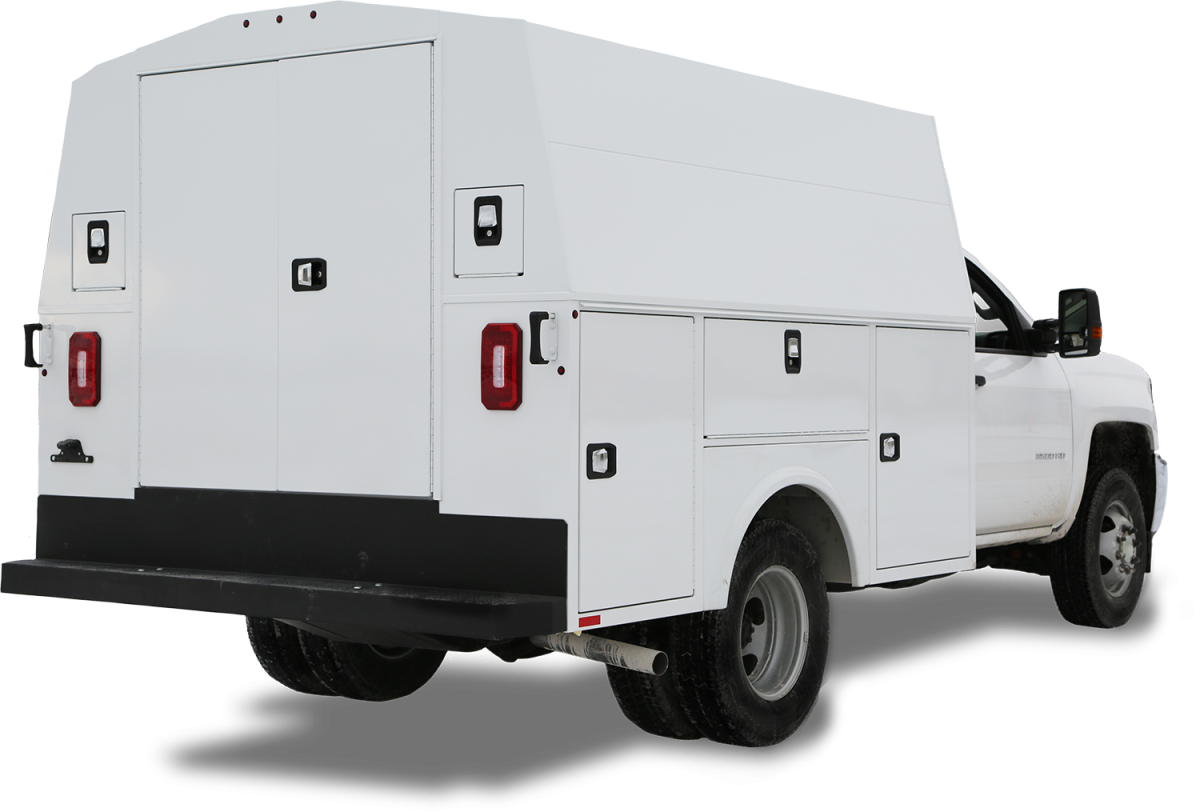 Aluminum KUVChassis Cab Service Body Titan Truck Equipment