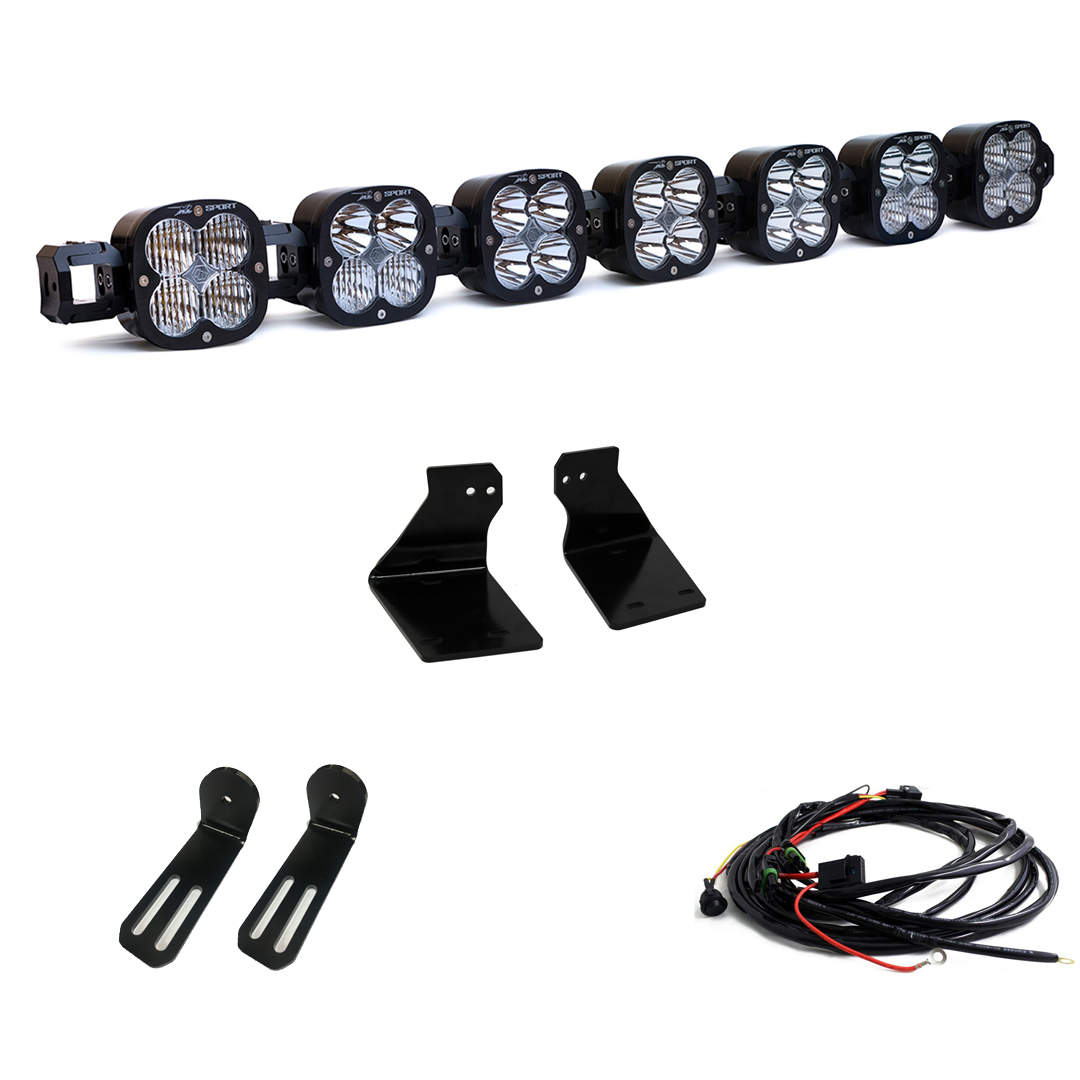Baja Designs - Baja Designs | 7 XL Linkable LED Light Bar Kit - 20+ Ford Super Duty