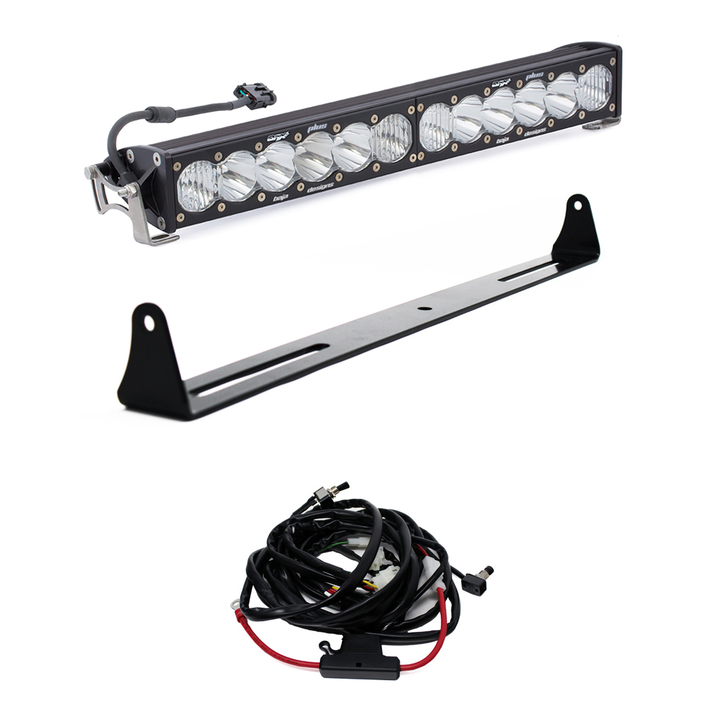 Baja Designs - Baja Designs | OnX6+ 20" LED Light Bar w/Bumper Mount Kit - 07-13 Silverado