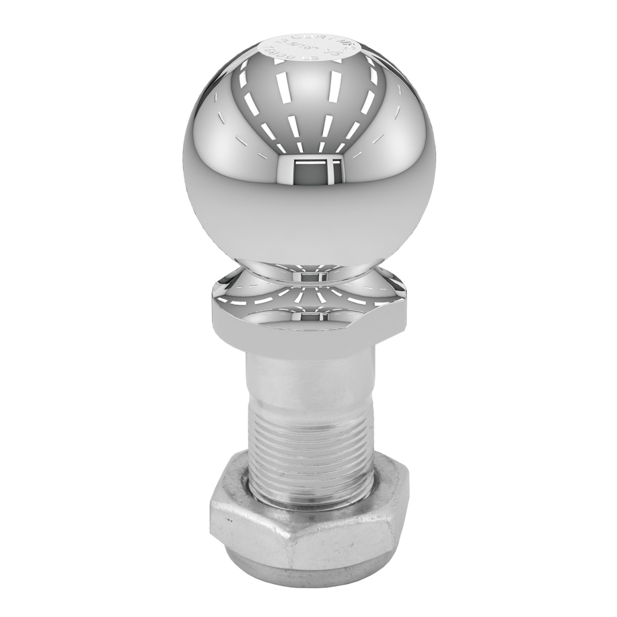 CURT - CURT 48830 Replacement 2-5/16" Pintle Ball (16,000 lbs., 1-1/4" Shank)