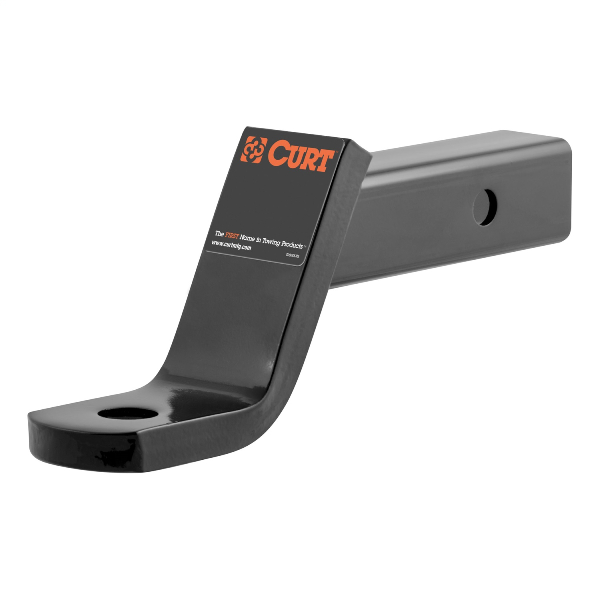 CURT - Class 3 Ball Mount (2" Shank, 7,500 lbs., 4" Drop, 8-1/4" Long)