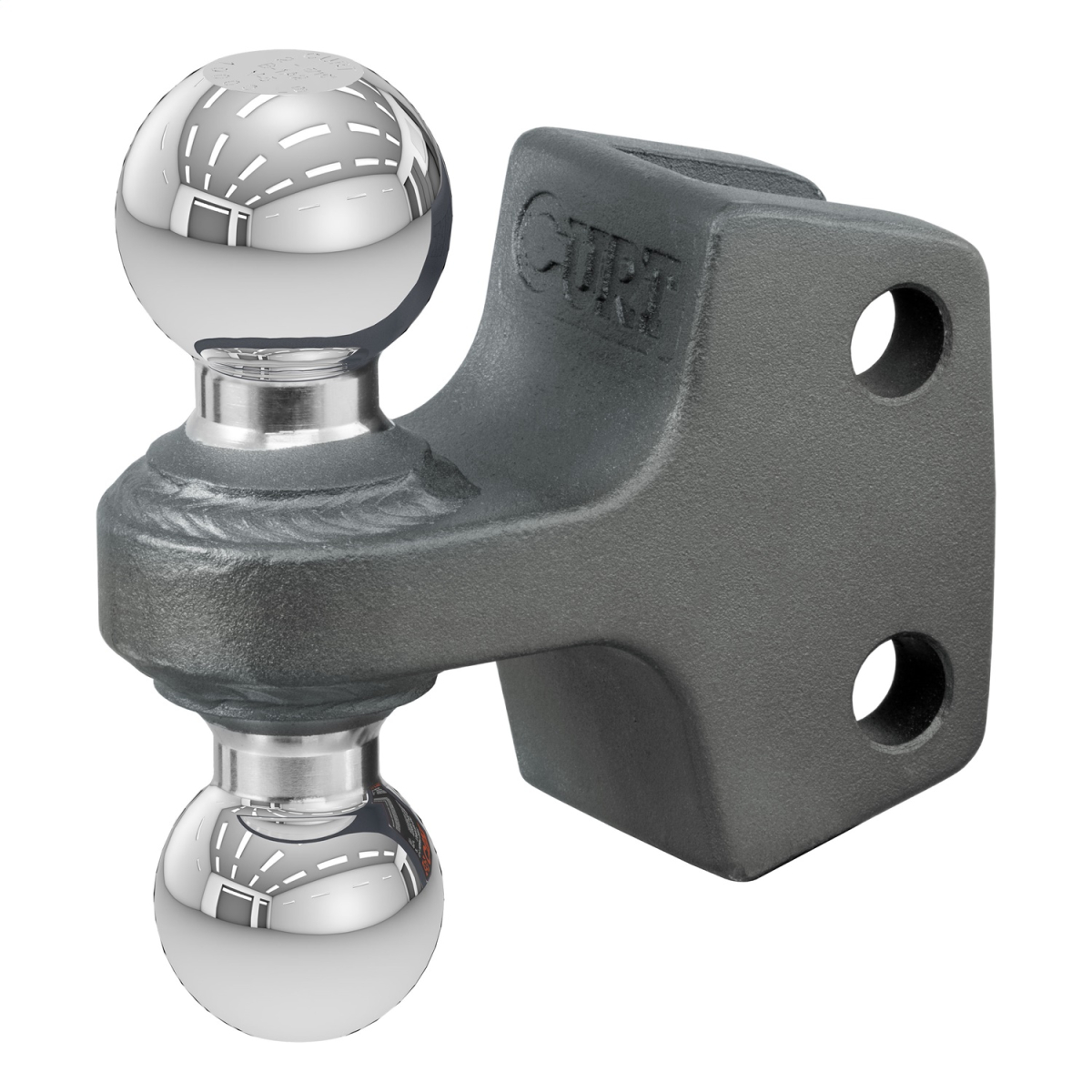 CURT - CURT 45952 Replacement Rebellion XD Dual Ball, 2" & 2-5/16", Up to 15K