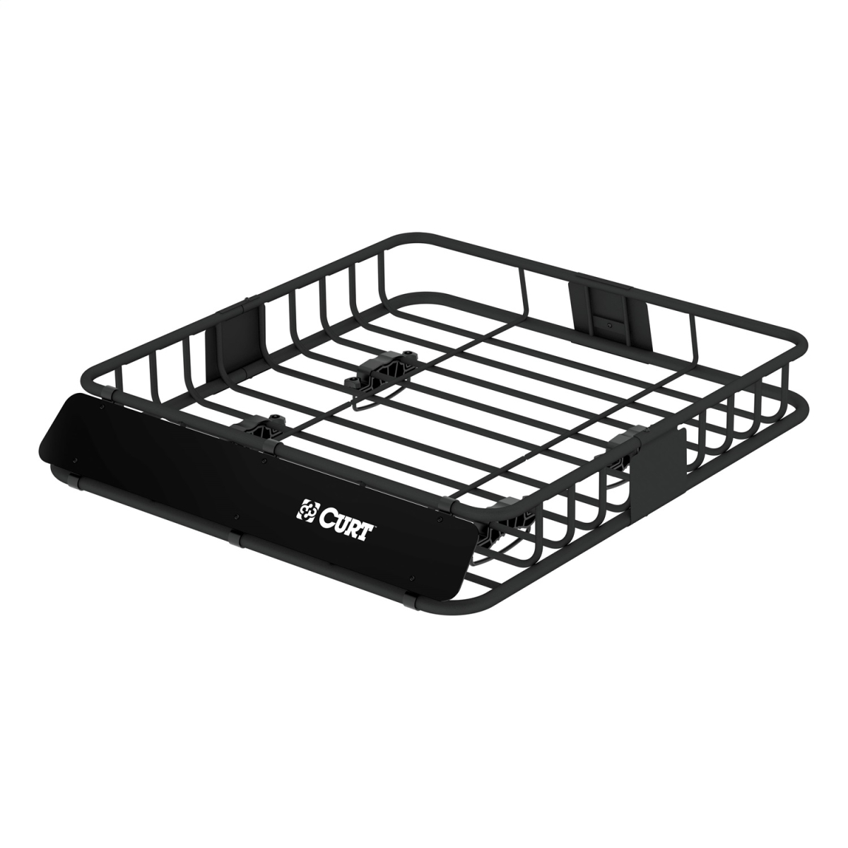 CURT - 42" x 37" Black Steel Roof Rack Cargo Carrier