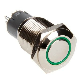 Race Sport - Race Sport | 16mm LED 2-Position Switch (Green)