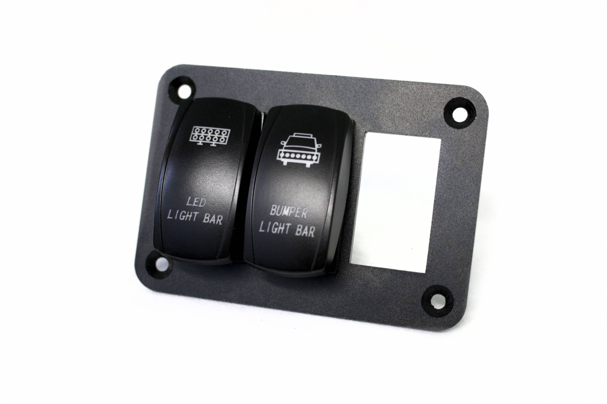 Race Sport - Race Sport | 3 Switch Aluminum Mounting Panel