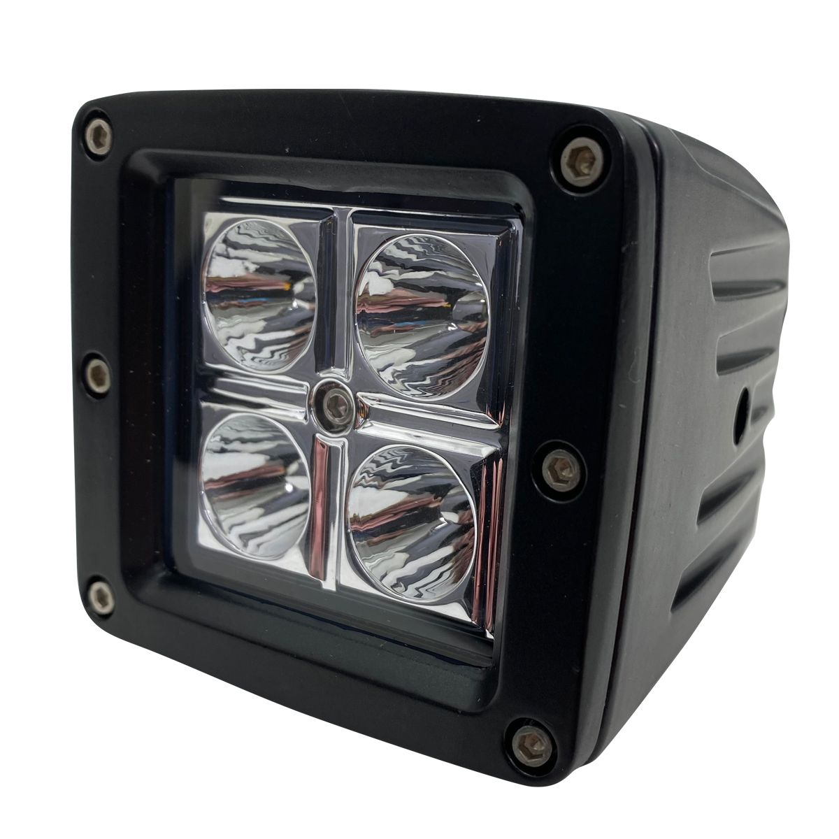 Race Sport - Race Sport | Street Series 3x3" LED Cube Spot Light w/Amber Cover