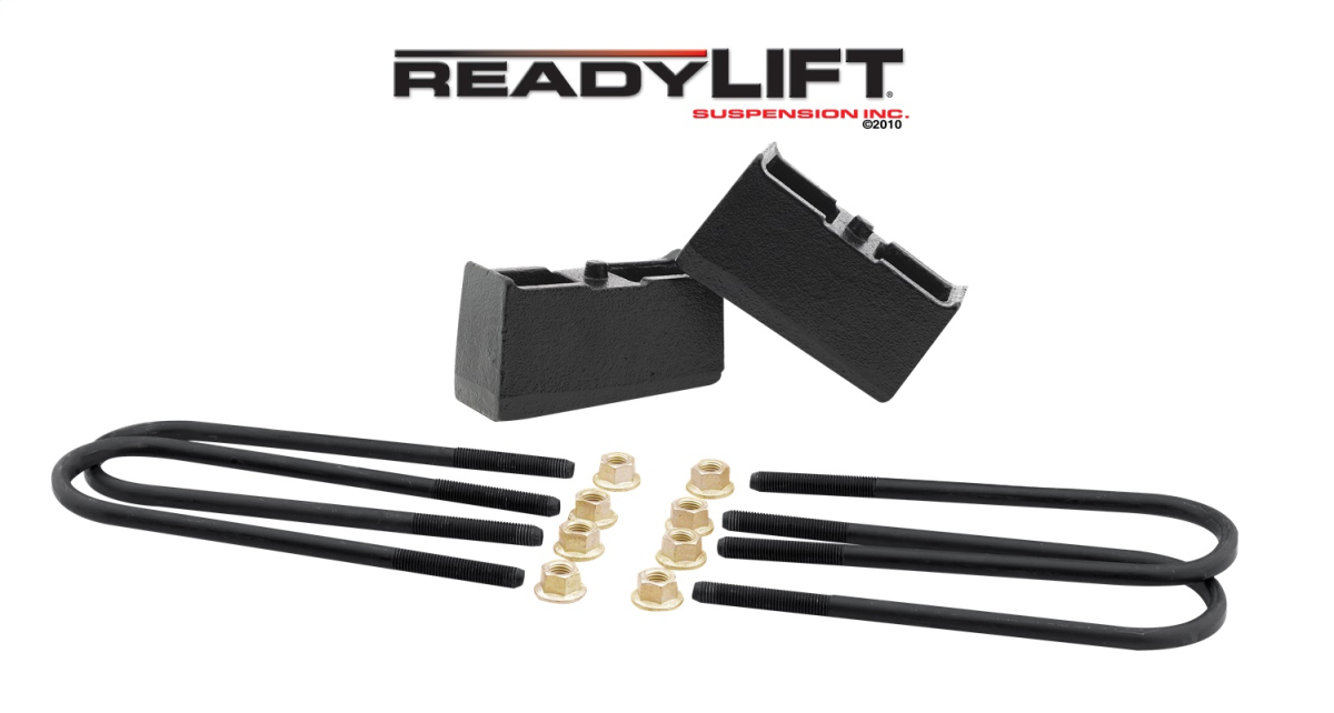 ReadyLift - ReadyLIFT | 1999-2018 Chevrolet/GMC 1500 3'' Rear Block Kit | 66-3003