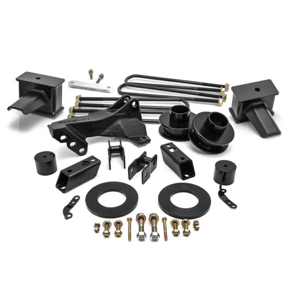 ReadyLift - ReadyLIFT | 2017-2018 Ford F250/F350 2.5'' SST Lift Kit w/4'' Rear Flat Blocks for 2 Piece Drive Shaft without Shocks | 69-2741