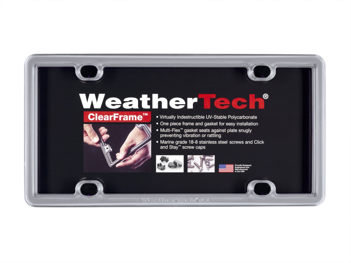 WeatherTech - WeatherTech® | Stainless Steel Plate Frame | 8ALPSS1