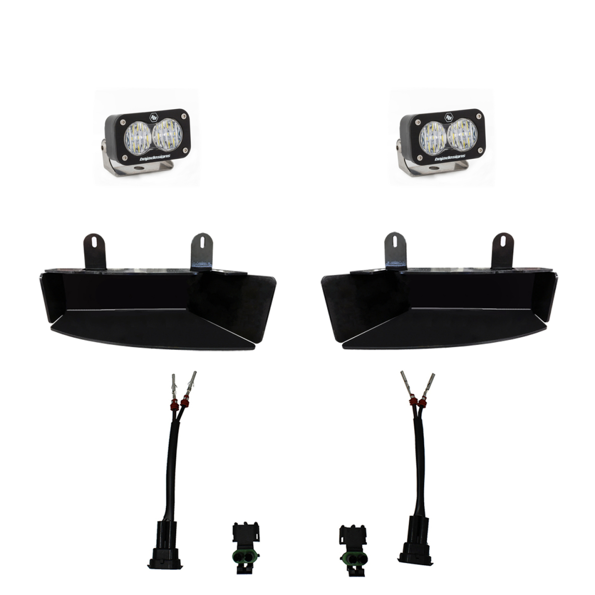 Baja Designs - Baja Designs | S2 Sport LED Fog Pocket Kit (White) - 19+ RAM 2500/3500