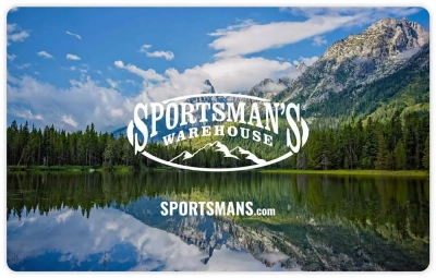 Sportsman's Warehouse $50 Gift Card | 50 Points