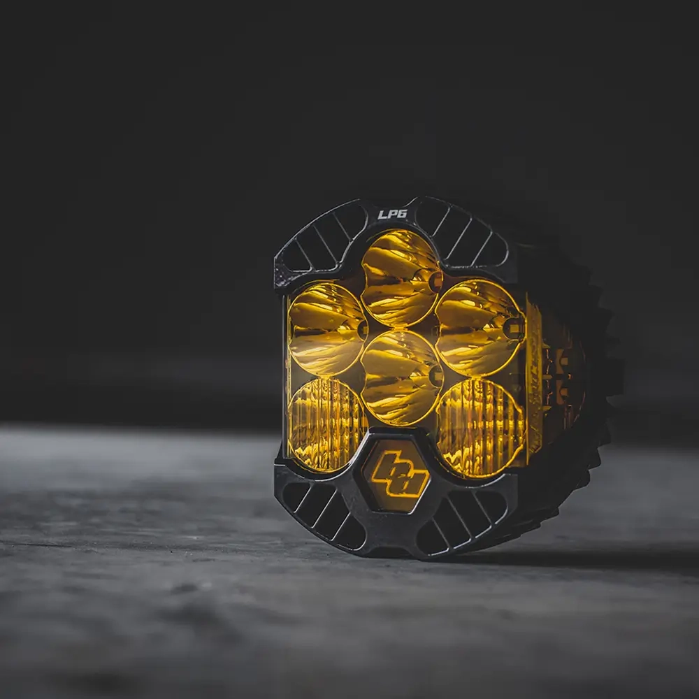 補助ライト　BajaDesigns LP6 Proシリーズ 6インチ LED Baja Designs 270001 LP6 Pro LED Light | Offroad Elements Inc.
