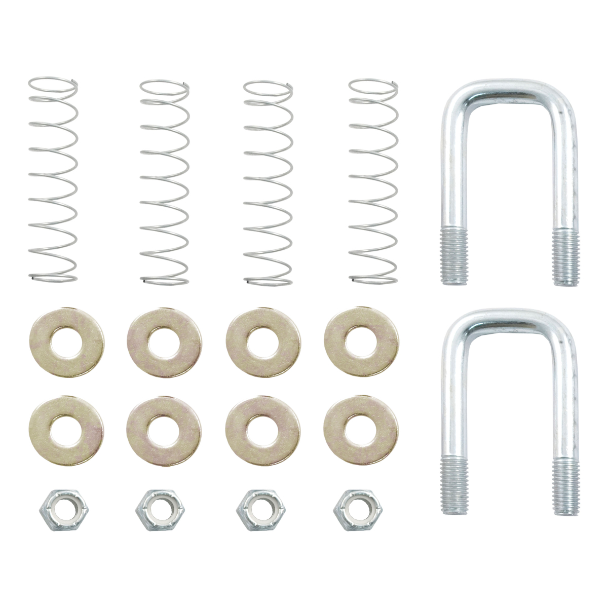 CURT - CURT 19260 Replacement Original Double Lock Safety Chain Anchor Kit (Fits 60607)