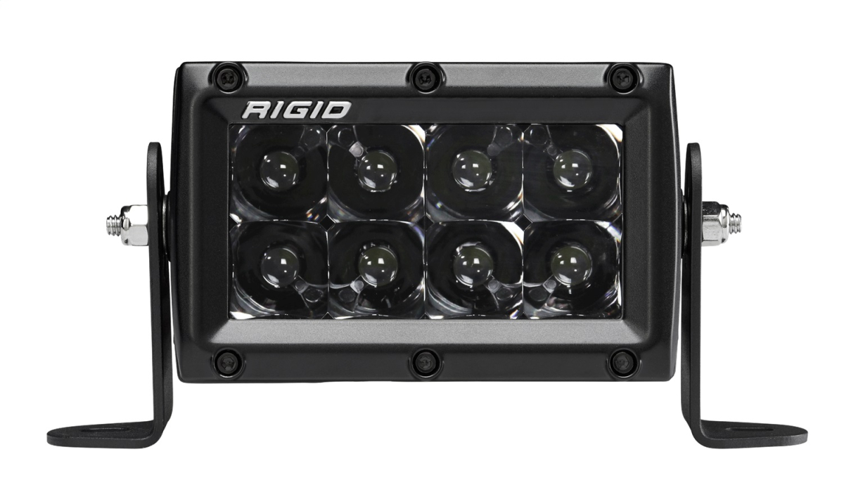 Rigid Industries - RIGID Industries | E-Series PRO Midnight Edition LED Light; Spot Optic, 4" | 104213BLK
