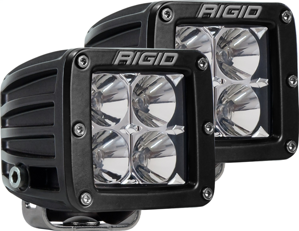 Rigid Industries - RIGID Industries | D-Series PRO LED Light; Flood Optic, Surface Mount, Pair | 202113
