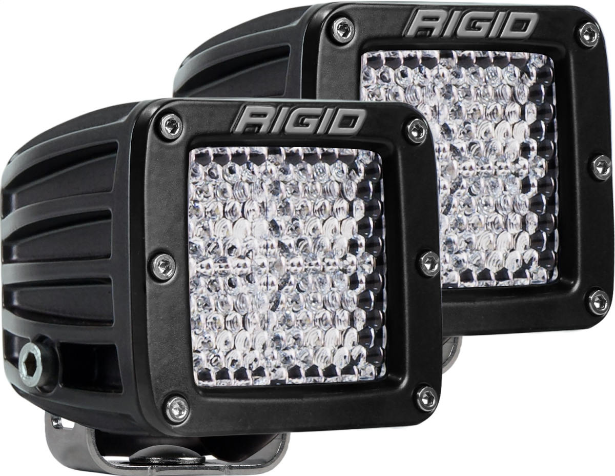 Rigid Industries - RIGID Industries | D-Series PRO LED Light; Diffused Lens, Surface Mount, Pair | 202513