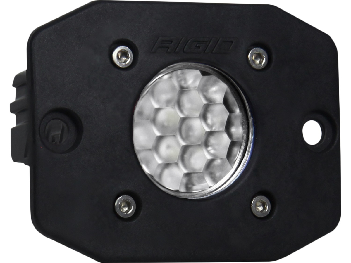 Rigid Industries - RIGID Industries | Ignite LED Light; Diffused Lens, Flush Mount, Black Housing, Single | 20631