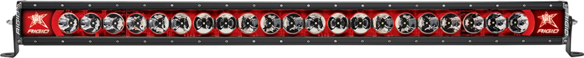Rigid Industries - RIGID Industries | Radiance Plus LED Light Bar; Broad-Spot Optic, 40" With Red Backlight | 240023