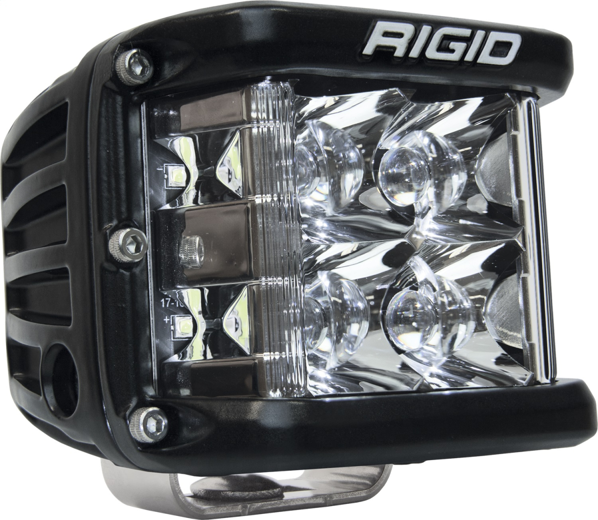 Rigid Industries - RIGID Industries | D-SS PRO Side Shooter; Spot Optic, Surface Mount, Black Housing, Single | 261213