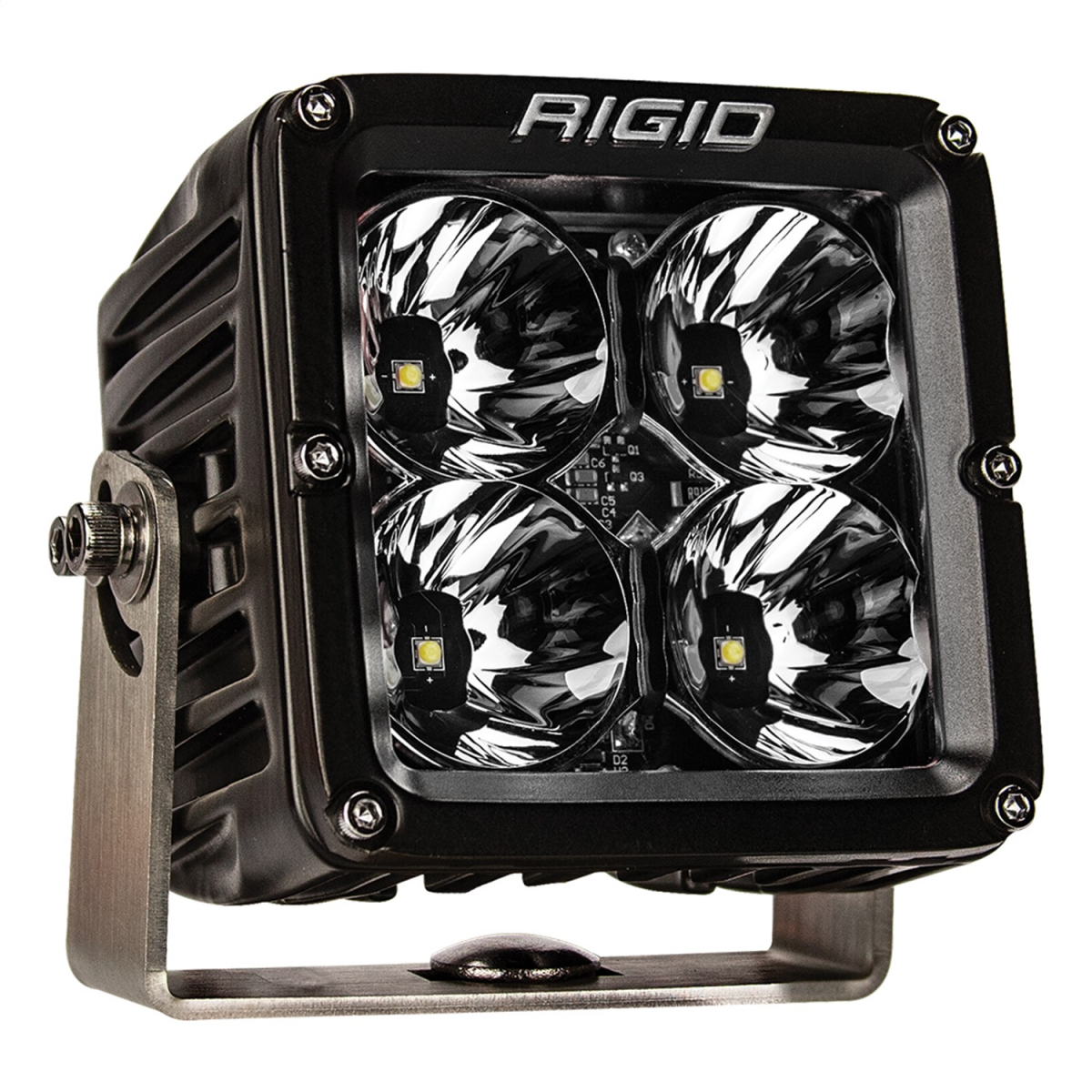 Rigid Industries - RIGID Industries | Radiance Pod XL With White Backlight; Surface Mount, Black Housing, Pair | 32201