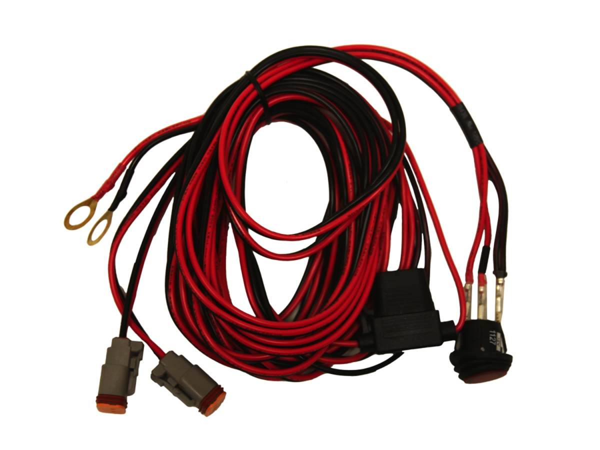 Rigid Industries - RIGID Industries | Wire Harness; Fits D-Series Pair & SR-Q Series Pair With 4 LEDs | 40195