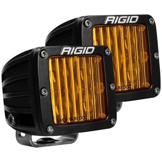 Rigid Industries - RIGID Industries | D-Series DOT/SAE J583 Selective Yellow LED Fog Light; Pair | 504814