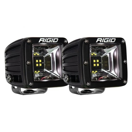 Rigid Industries - RIGID Industries | Radiance Scene Light W/White Backlight; Surface Mount, Black Housing, Pair | 68200