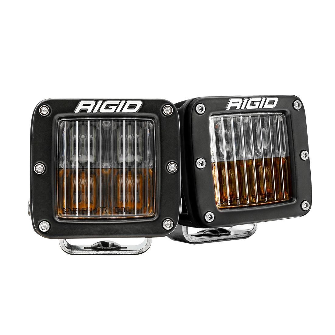 Rigid Industries - RIGID Industries | D-Series SAE Fog Yellow/White Pair | 50482