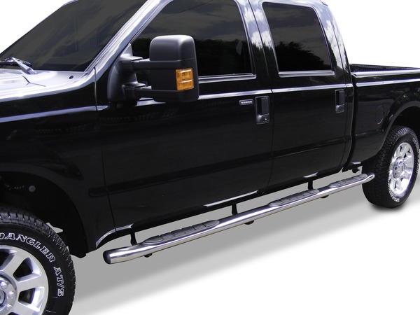 Big Country - Big Country | 4" + 15 Degree Cab-Length Side Bars | 3943256