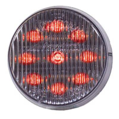 Maxxima - Maxxima | 2" Round Red LED Clearance Marker Light | M09100RCL