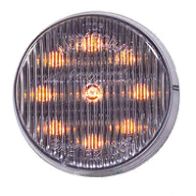 Maxxima - Maxxima | 2" Round Amber LED Clearance Marker Light | M09100YCL