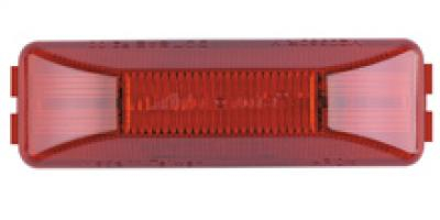 Maxxima - Maxxima | 4" Red Rectangular 2 Pin Clearance Marker | M20350R