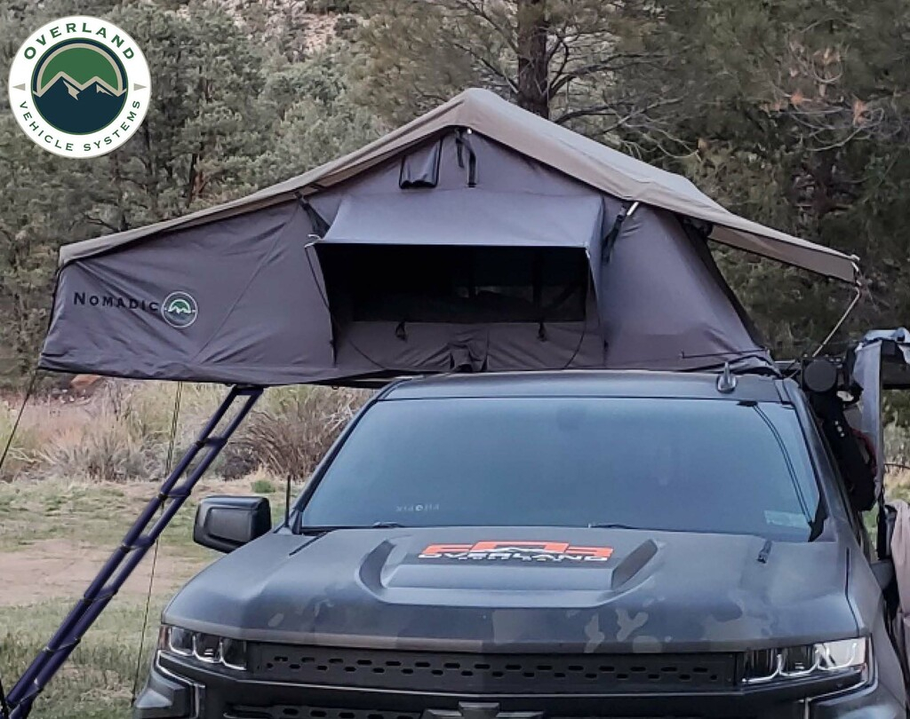 Overland Vehicle Systems - Overland Vehicle Systems | Nomadic 4 Extended Roof Top Tent | 18149936