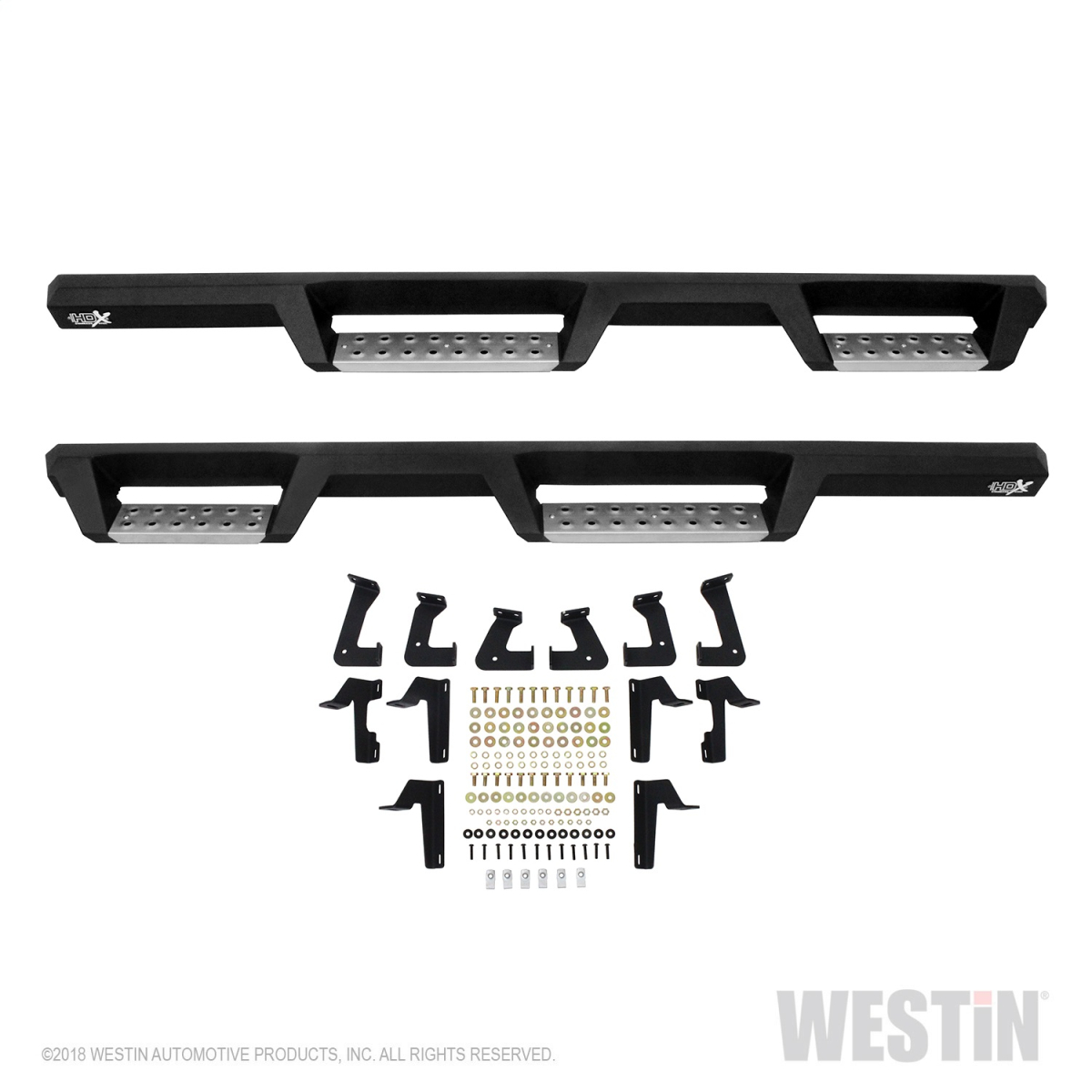 Westin - Westin | HDX Stainless Drop Nerf Step Bars | 56-140652