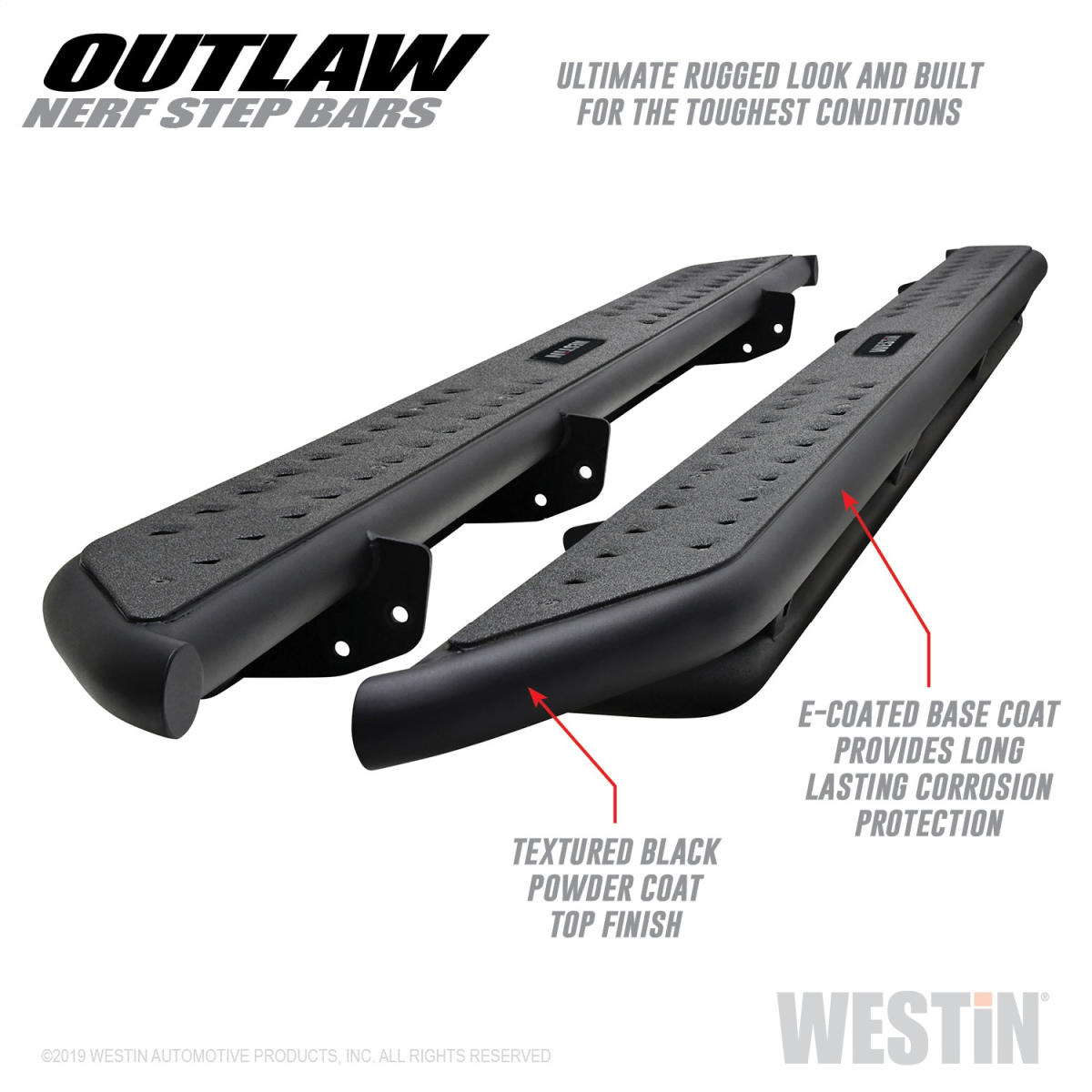 Westin - Westin | Outlaw Nerf Step Bars | 58-53565