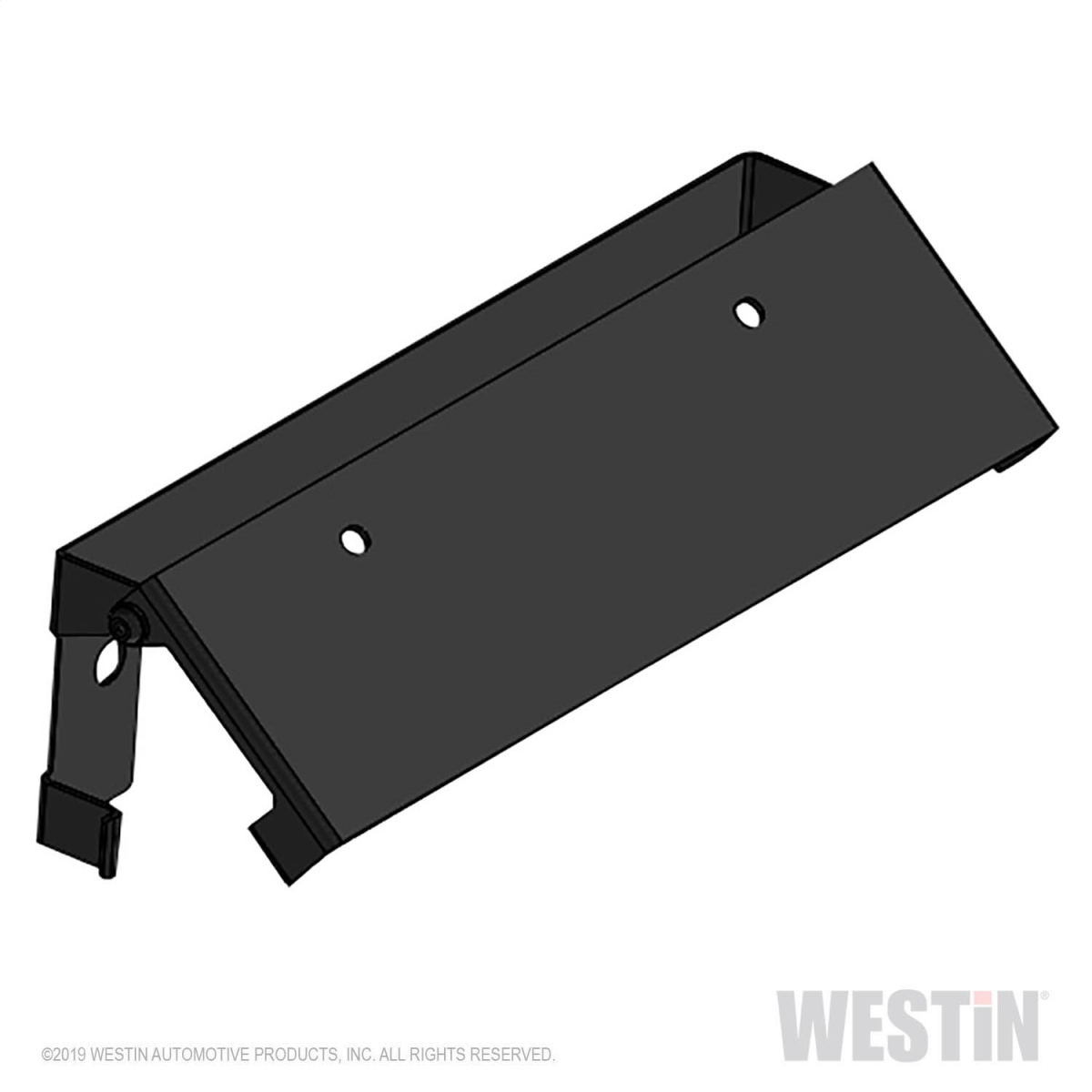 Westin - Westin | Winch Mount License Plate Relocator | 46-20065