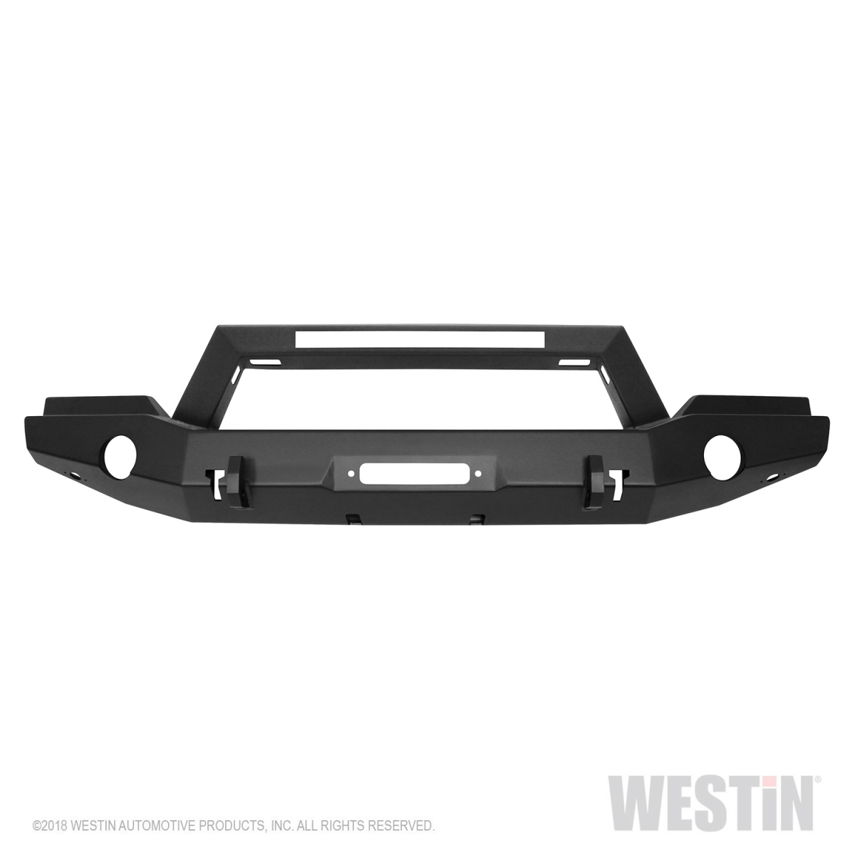Westin - Westin | WJ2 Full Width Front Bumper w/LED Light Bar Mount | 59-80055