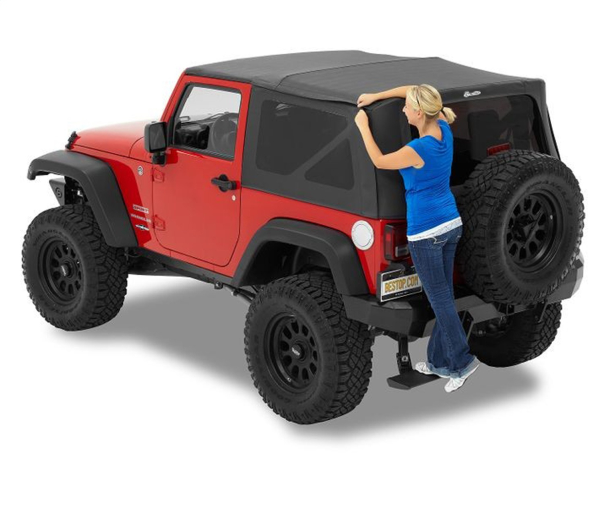 Bestop | Supertop® Squareback Soft Top | 54722-35 | Open Box