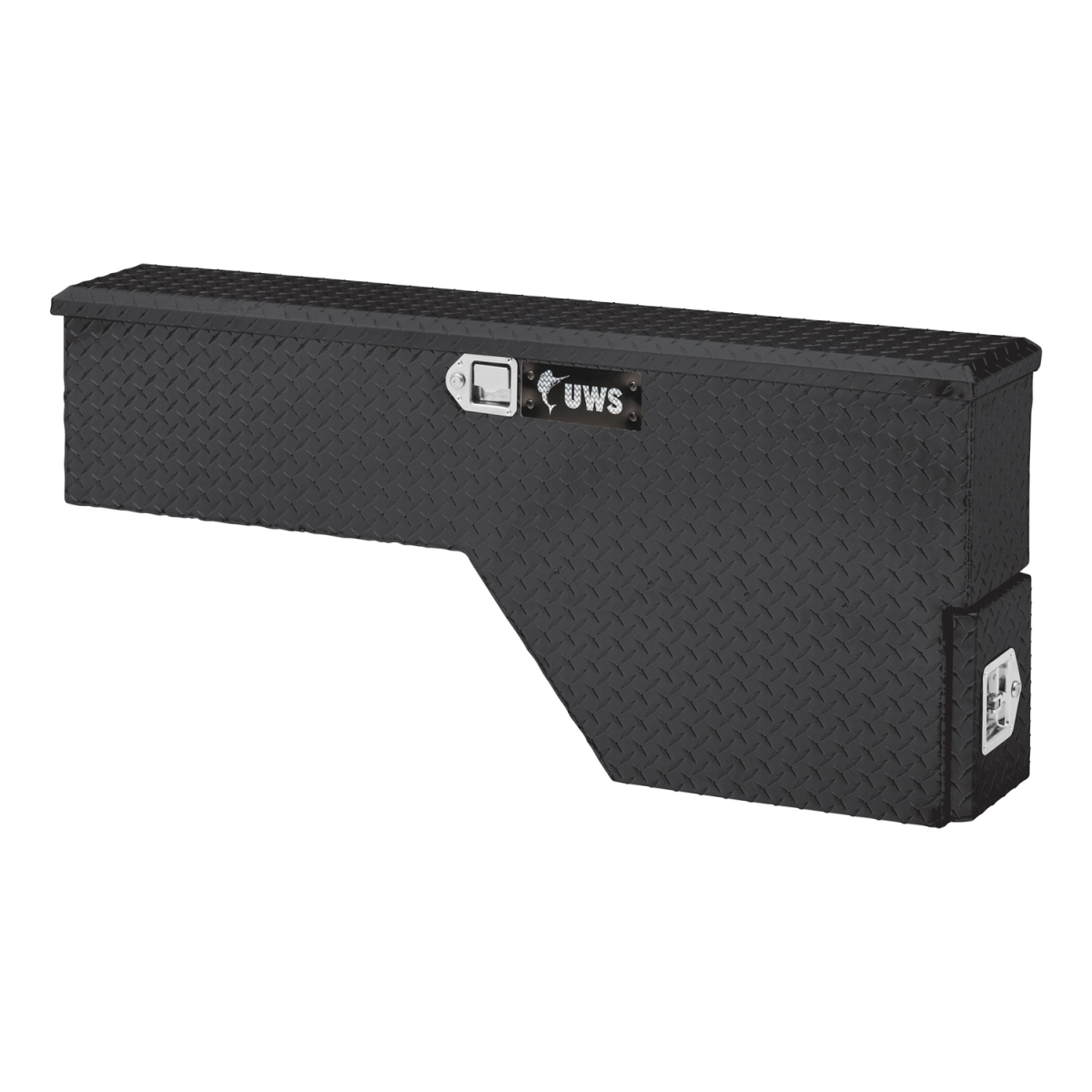 UWS - UWS | 48" Driver-Side Truck Fender Tool Box | FW-48-DS-D-BLK