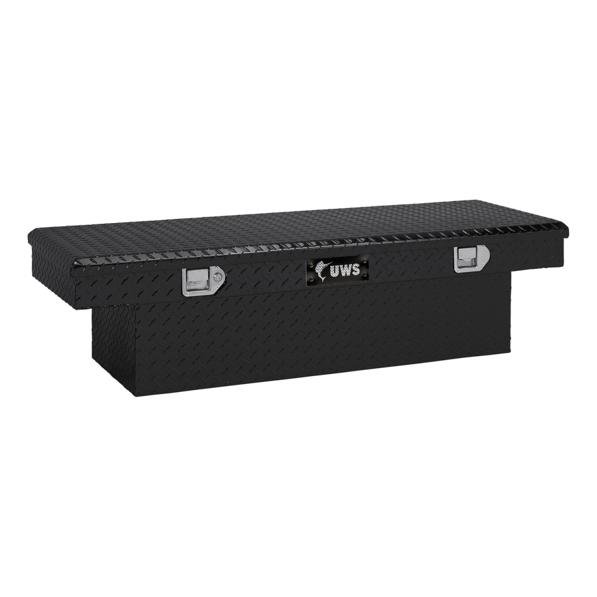 UWS - UWS | 54" Heavy-Wall Aluminum Truck Tool Box; RigidCore Lid | TBS-54-BLK