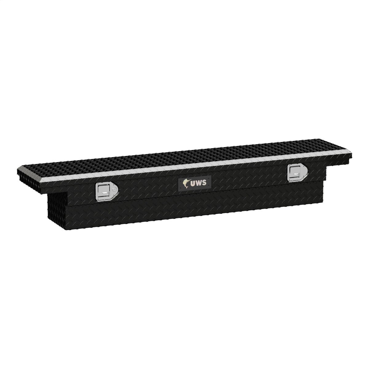 UWS - UWS | 63" Slim-Line Crossover Truck Tool Box w/Low Profile | TBS-63-SL-LP-B