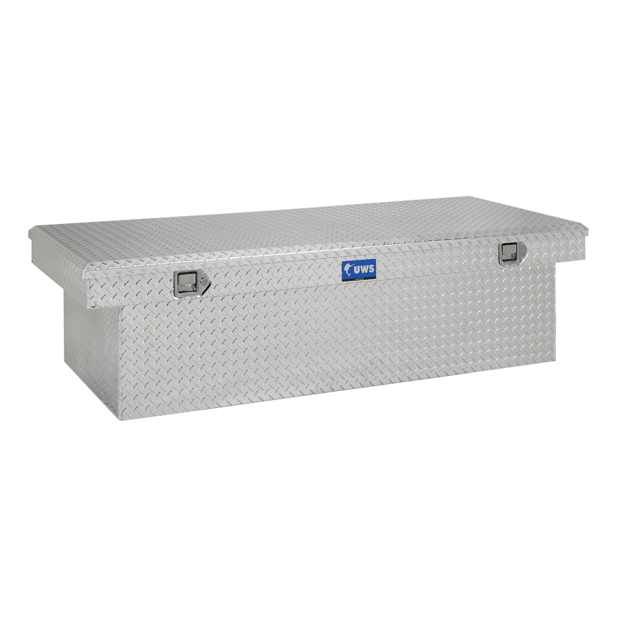 UWS - UWS | Crossover Tool Box (69" Deep Extra-Wide Truck Tool Box; Bright Aluminum) | TBSD-69-LBTA