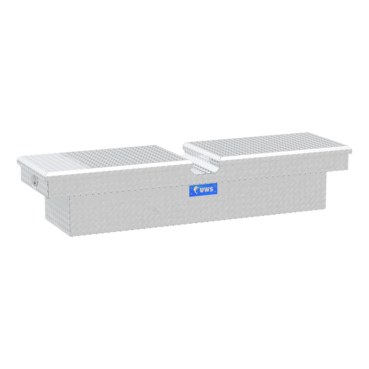 UWS - UWS | Gull Wing Tool Box for Truck (72" Crossover Tool Box; Bright Aluminum) | TB-72