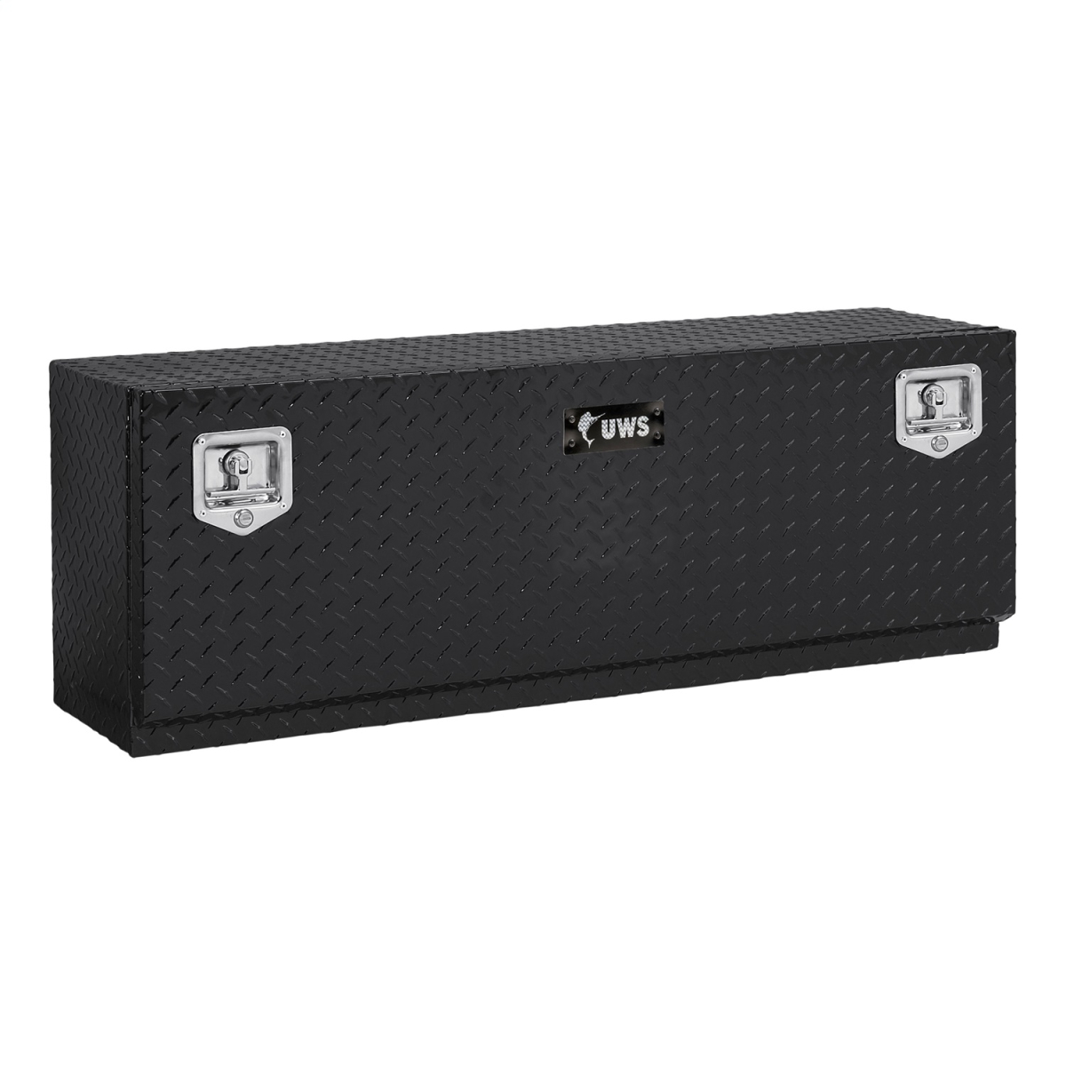 UWS - UWS | Topside Tool Box (60" Single-Door Side Mount Truck Tool Box; Powder-Coated Aluminum) | TBTS-60-BLK